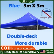 【JM-YU】market canopy 8x8 10x10 Ft Roof 80cm Night Market Canopy Thickening Camping Tent Folding Tent