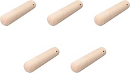 Set of 5 Pestles, 5.1 inches (13 cm), 5.1 inches (13 cm) | Mortar, Tree, Made in Japan, Setomonohonp
