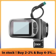 (E L X I) Ebike LCD Display Panel Plastic Instrument Display 24V/36V/48V/60V S886 5PIN 6PIN for Elec