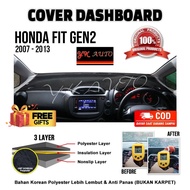 Dashboard Cover Fit Gen2 Premium Dashboard Cover Honda Fit Gen2 Dashboard