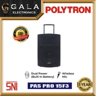 New Speaker Trolley Polytron Pas Pro 15F3 Meeting Portable Active Aktif 15