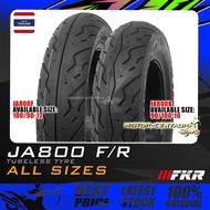 TAYAR MOTORSIKAL/SKUTER TIRE FKR JA800 TYRE JA800F 100/90-12, JA800R 90/100-10