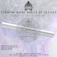 CLEANING BLADE KONIKA MINOLTA KONICA BIZHUB 253 423 362 363 350 387 DI 152 MESIN FOTOCOPY ORIGINAL