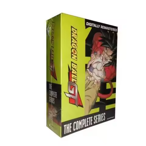Toriyama Akira Anime Dragon Ball GT Cartoon DVD Kakarotto Son Goku Super Definition 10pcs Disc Recor