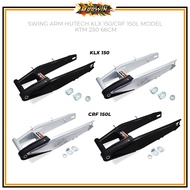 HITAM Hutech KLX 150 Swing Arm / Swingarm CRF 150L Model KTM 250 60cm 66cm Long Silver Black