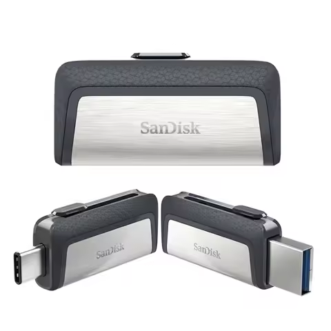 SanDisk Type-C USB 3.1 Dual interface OTG Pen Drive 256GB 128GB 64GB 512GB Ultra Dual Drive USB 3.1 