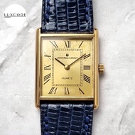 ORIGINAL UNIVERSAL GENEVE TANK 543139 QUARTZ 1-43 roman gold 1960s