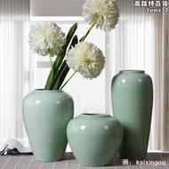 景德鎮陶瓷花瓶擺件樣板房餐桌電視客廳水養插花裝