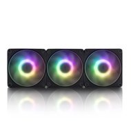 InWin Mercury AM120S Slim (20mm) Silent ARGB Addressable RGB 120mm PWM Fan Triple Pack, IW-FN-AM120S