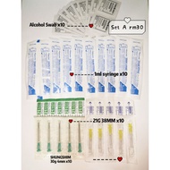 (((10set) Needle set (Placenta) 30g13mm/(Water Light) 30g4mm/32g4mm