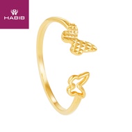 HABIB Oro Italia 916 Yellow Gold Ring GR46790821 (22K Gold)