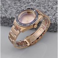 Case Rose Mechanical Watch Case Modification Diving Night Light Accessories for Seiko NH35/NH36/4R35