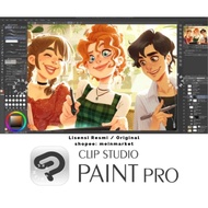 Original Official License Clip Studies Paint Pro/ EX CSP Lisence Version 3/ V3 Ver