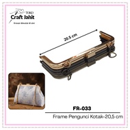 FR-033 | 20.5 CM | Bag Frame | Handmade Wallet Frame | Clasp Frame Bag | Bag Brace | 20.5 CM