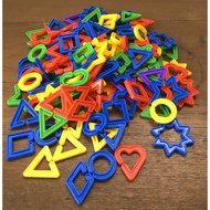 Plastic Building Blocks Secret Shape Chain Game Good Quality EN71 Standard Developmental Toys Enhanc