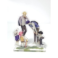 plave Anime KeyChain men Key Chain women Plate Desk Decor Standing Collection Ornament accesorios ki