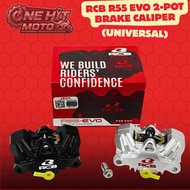 NEW RCB R55 EVO 2- POT BRAKE CALIPER (UNIVERSAL)