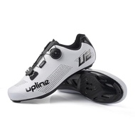 2021 new upline road cycling shoes men road bike shoes ultralight bicycle sneakers self-locking professional breathable red black white