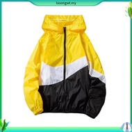 MIKAZE - HENRY Unisex Jacket Couple men women plus size sports sunscreen jacket windbreaker jaket su