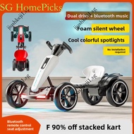 Children's Electric Go-Kart, Suitable For Adults And Babies, Toy Car For Kids, Four-Wheel Vehicle, F