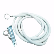 Gorden Kolong Dapur Poliester Motif Teratai