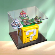 [Acrylic Display Box] Acrylic Display Box Suitable for Lego 71395 Mario Question Mark Brick Transpar