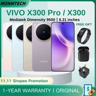 Vivo x300 pro / vivo x300 6.31 Inch  Mediatek Dimensity 9500 /  6400 mAh Battery + 90W Wired Chargin