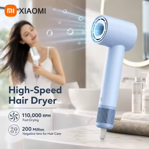 XIAOMI H501 SE High Speed Hair Dryer 62m/s Wind Speed Negative Ion Hair Care Professional Dry 220V C