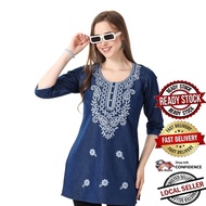 Kurti Indian Women Kurtis Top Saree Sari Punjabi Suit Readymade Kurti UD2237DNSC