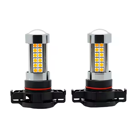 2Pcs/set LED Turn Signal Light PSY24W PG20/4 12188 for Audi A1 A3 Convertible A3 RS3 A6 S6 C7 Q5 8R 
