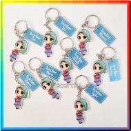 Keychain Hari Guru. Hadiah Hari Guru. Keychain Hari Guru Murah Cantik