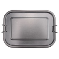 Stainless Steel Bento Box Leakproof Metal Lunch Box with Removable Divider Lunch Box for Children an