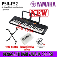 KEYBOARD YAMAHA PSR F52/PSRF52/PSR F 52 ORIGINAL BONUS STAND DAN TAS(pengganti dari keyboard yamaha psr f51)