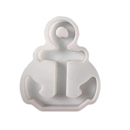 JJ* Silicone Mould Anchors Keychains Hanging Mould DIY Jewelry Mould Pendants Molds