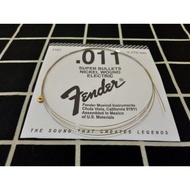 Fender lusian number 2 size 011 retail string number 2 retail string fender electronic acoustic stri
