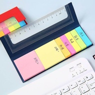 Customized Note Pad Creative Ruler Sticky Note Combination Note Pad Advertising Gift Tearable Note S