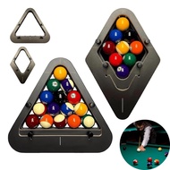 [Jiahe Sports] 1/2Pcs Billiard Rack Professional Triangle Rhombic Pool Table Ball Holder Universal 8