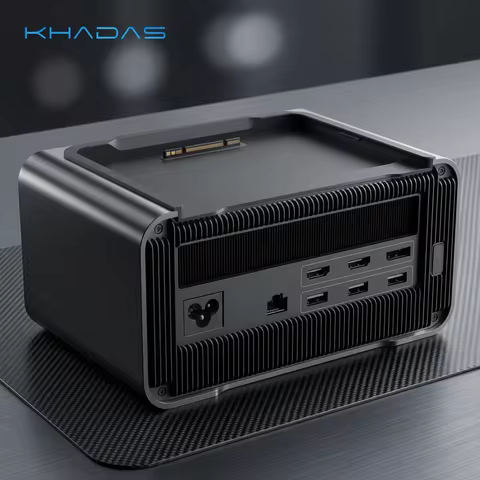 Khadas Mind Graphics Card RTX 4060 Ti Desktop GPU, 16GB GDDR6, External GPU Dock with Speakers for L