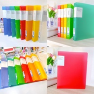 Kokuyo Campus B5 Plastic File With Refill Binder Notebook Carry All (26 Holes) Binder Ring