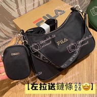 🆕FILA 3Way Convertible Shoulder Crossbody Tote Hobo Clutch Chain Strap Hang Bag Fashion Sport Women’