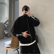 Baju set seluar Kilang ini secara langsung membekalkan jaket kolar berdiri kasual 2024 musim bunga l