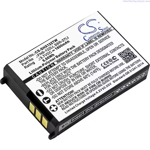Cameron Sino 3.7V 1800mAh Two-Way Radio attery FNB-122Li, SBR-27LI for Horizon/Standard Horizon HX30