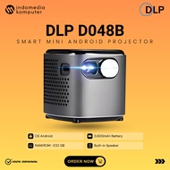 Smartmini Projector DLP-D048B 1GB+32GB LED Projector Mini DLP-D048B 4K Portable Projector