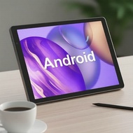FITIFUN 10-inch Android 14 tablet, 2GB RAM, 32GB storage, supports 5G Wi-Fi 6, optional shockproof c