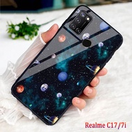 Softcase Glas Kaca Astronat Realme C17-Realme 7i -S13 - Casing Hp- Realme 7i- Realme C17 - Pelindung