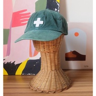 Places + Faces Corduroy Cap Dark Green