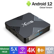 Original X98H Wifi6 Smart TV Box Android12 Allwiner H618 4K HDR10+ AV 2.4G/5.8G Streaming Media Players BT HDR H.265 TV Prefix