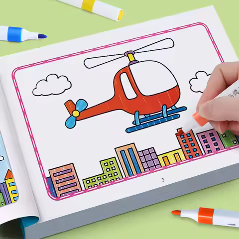 Graffiti Coloring Book, Fun Coloring Book, Cartoon Animal Drawing Book, Children's Coloring Book, Su