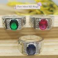 Cincin Perak Lelaki(Silver 925) READY STOCK Ring Silver 925