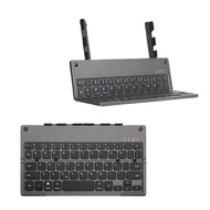 BOW Folding Mini Wireless Bluetooth-compatible Keyboard with Magnetic StandTravel Keyboard Rechargeable Pocket Portable Keyboard for Tablet ipad Laptop